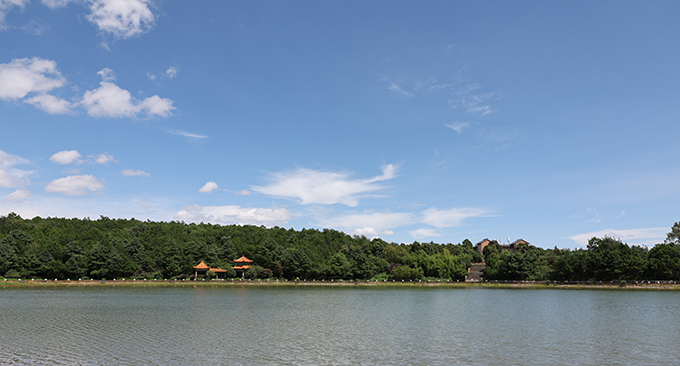 昆明长松园：锦绣湖