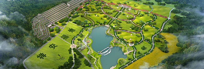 昆明祥安陵园效果图1